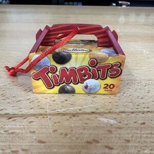 Tim Hortons 2014 Timbits Donuts Take-out Box of 20 Christmas Tree Ornament